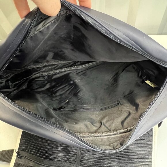 Gap Vintage Messenger and Tote Bags Navy White School Travel Work Laptop Y2K VTG - Picture 7 of 14